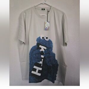 Kith For Sesame Street Cookie Monster Tee XL ✅✅